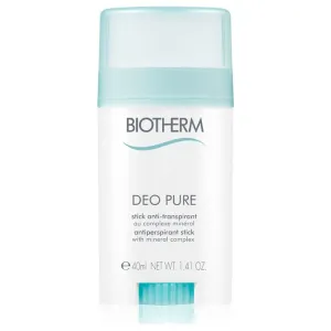 Biotherm Antiperspirant Deo Pure (Antiperspirant Stick with Tri-active Mineral Complex) 40 ml