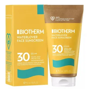 Biotherm Waterlover Face Sunscreen schützende Gesichtscreme für intolerante Haut gegen Alterserscheinungen SPF 30 50 ml