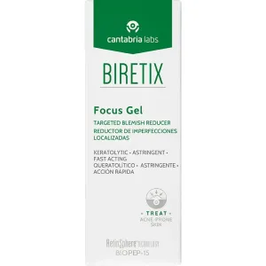 Biretix Treat Focus Gel feuchtigkeitsspendende und beruhigende Creme für fettige Haut mit Neigung zu Akne 15 ml