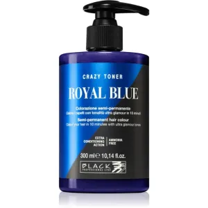 Black Professional Line Crazy Toner farbige Haartönung Royal Blue 300 ml