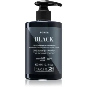Black Professional Line Toner Toner für natürliche Farbtöne Black 300 ml