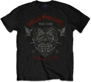 Black Sabbath T-Shirt The End Mushroom Cloud Unisex Black 2XL