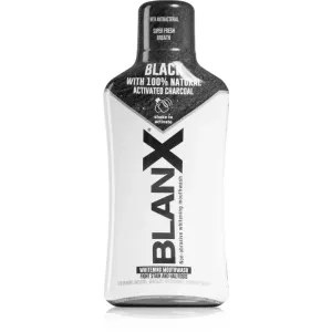 BlanX Black Mouthwash bleichendes Mundwasser mit Aktivkohle 500 ml