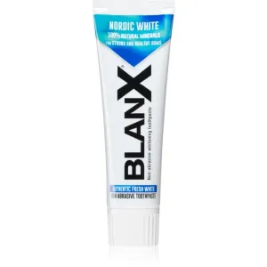 BlanX Nordic White bleichende Zahnpasta mit Mineralien 75 ml