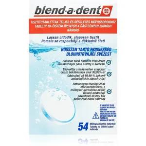 Blend-a-dent Long Lasting Freshness Reinigungstabletten für lose Zahnspangen und Zahnprothesen 54 St