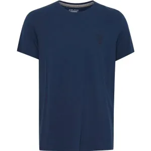 BLEND REGULAR FIT Herren T-Shirt, dunkelblau, größe L