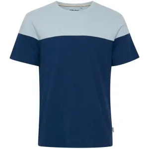 BLEND TEE REGULAR FIT Herrenshirt, dunkelblau, größe L