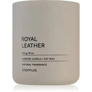Blomus Fraga Royal Leather Duftkerze 290 g