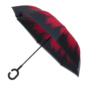 Blooming Brollies Damen-Regenschirm Outside Red Daisy Umbrella EDIORD