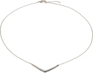 Boccia Titanium Luxus-Titan-Halskette mit Diamanten 08046-03