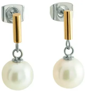 Boccia Titanium Wunderschöne Titanohrringe mit echten Perlen 05043-02