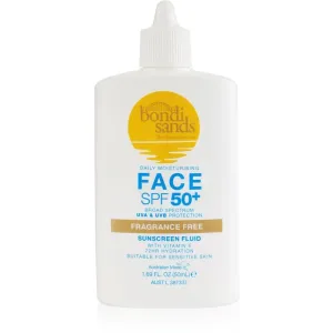Bondi Sands SPF 50+ Fragrance Free Bräunungsfluid für das Gesicht Nicht parfümiert SPF 50+ 50 ml