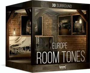 BOOM Library Room Tones Europe 3D Surround (Digitales Produkt)
