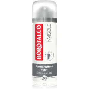 Borotalco Invisible Deodorant Spray gegen übermäßiges Schwitzen 45 ml