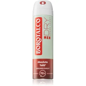 Borotalco MEN Dry Deodorant Spray 72h Duft Amber 150 ml