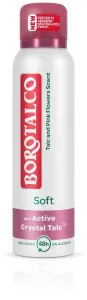 Borotalco Soft Talc & Pink Flower Deodorant Spray ohne Alkohol 150 ml