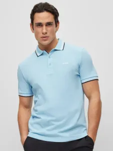 BOSS Polo T-Shirt Blau