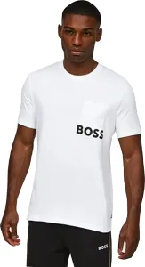 Weiße T-Shirts Hugo Boss