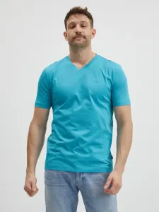 BOSS Terry T-Shirt Blau