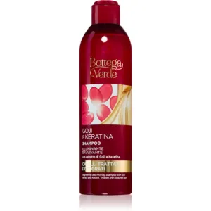 Bottega Verde Goji & Keratin aufhellendes Shampoo für gefärbtes Haar 250 ml