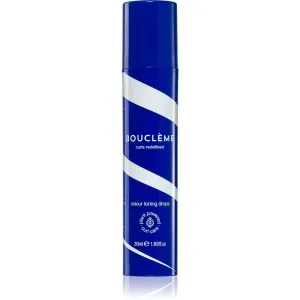 Bouclème Curl Colour Toning Drops leichtes getöntes Fluid für blondes und meliertes Haar 30 ml
