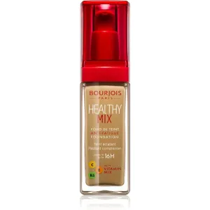 Bourjois Healthy Mix Anti-Fatigue Foundation - 053 Beige Light Flüssiges Make Up für eine einheitliche und aufgehellte Gesichtshaut 30 ml
