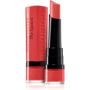 Bourjois Rouge Velvet The Lipstick 08 Rubi's Cute langanhaltender Lippenstift für einen matten Effekt 2,4 g