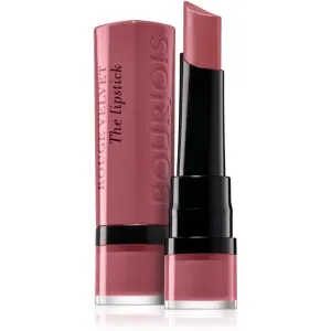 Bourjois Rouge Velvet The Lipstick 13 Nohalicious langanhaltender Lippenstift für einen matten Effekt 2,4 g