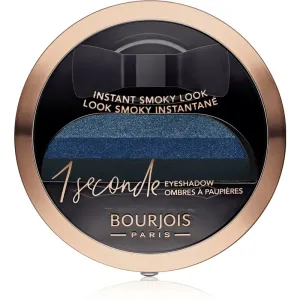 Bourjois 1 Seconde Lidschatten für einen Smokey-Eyes-Look Farbton 04 Insaisissa-Bleu 3 g