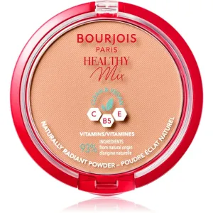 Bourjois Healthy Mix mattierendes Puder für ein strahlendes Aussehen der Haut Farbton 06 Honey 10 g
