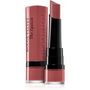Bourjois Rouge Velvet The Lipstick Mattierender Lippenstift Farbton 33 Rose Water 2,4 g