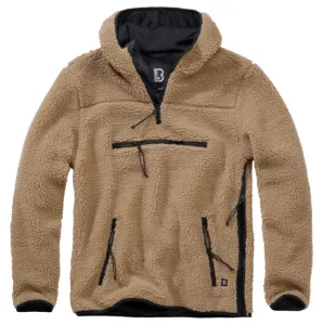 Brandit Teddyfleece Worker Pullover, khaki #1009230