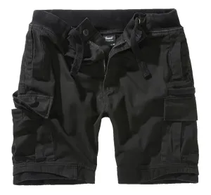 Brandit Packham Vintage-Shorts, schwarz