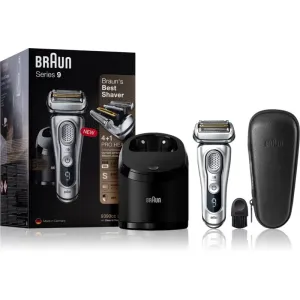 Braun Series 9 9390cc Silver with Clean&Charge System Folienrasierer 9390cc silver