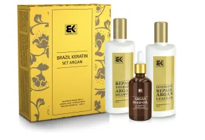 Brazil Keratin Set Argan Geschenkset (für trockenes, gestresstes Haar)