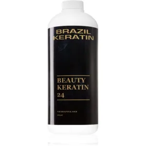 Brazil Keratin Keratin Treatment 24 eine speziell pflegende Pflege für sanfteres Haar und die Regenerierung von beschädigtem Haar 550 ml