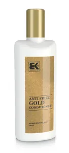 Brazil Keratin Gold Anti Frizz Conditioner regenerierender Conditioner für unnachgiebige und strapaziertes Haar 300 ml