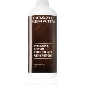 Brazil Keratin Chocolate Intensive Repair Shampoo Shampoo für beschädigtes Haar 550 ml