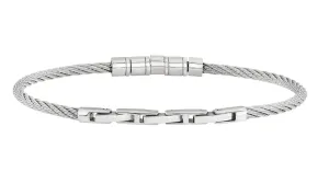 BREIL Stilvolles Stahlarmband für Männer Loop TJ3436