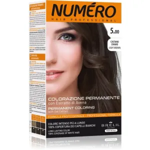 Brelil Numéro Permanent Coloring Haarfarbe Farbton 5.00 Light Brown 125 ml