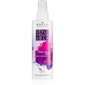 Brelil Professional Style YourSelf Curl Revive Spray erneuerndes Spray für welliges und lockiges Haar 200 ml