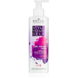 Brelil Professional Style YourSelf Curl Memory Cream Definition-Creme für welliges und lockiges Haar 200 ml