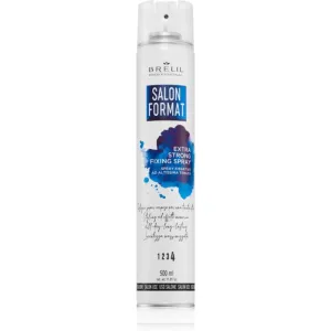 Brelil Professional Salon Format Strong Fixing Spray Haarspray mit extra starker Fixierung 500 ml