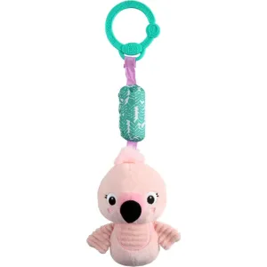 Bright Starts Chime Along Friends Flamingo Kontrast-Spielzeug zum Aufhängen mit Rassel 0 m+ 1 St