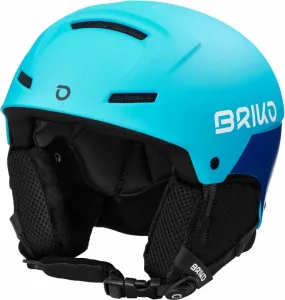 Briko Mammoth Shiny Matt Light Blue/Blue XS (48-52 cm) Ski Helm