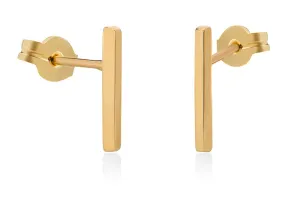 Brilio Minimalistische Ohrringe aus Gelbgold 14/193.581/3