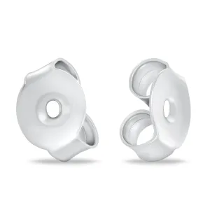 Brilio Silver Silberne Ohrringverschlüsse AC004W - 1 Paar
