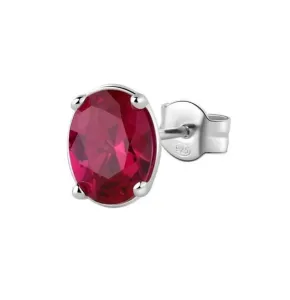 Brosway Charmanter einzelner Ohrring Fancy Passion Ruby FPR06
