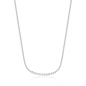 Brosway Feine Halskette mit klaren Kristallen Desideri BEIN006