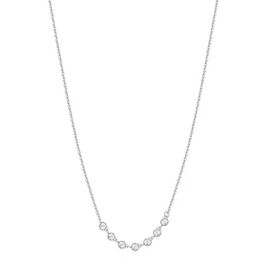 Brosway Sanfte Halskette mit klaren Kristallen Symphonia BYM131